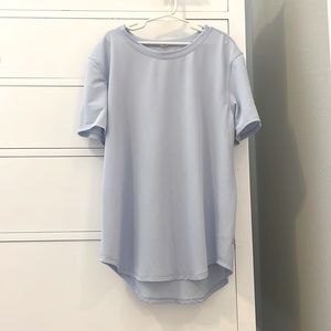Lululemon Pastel Blue Running Shirt